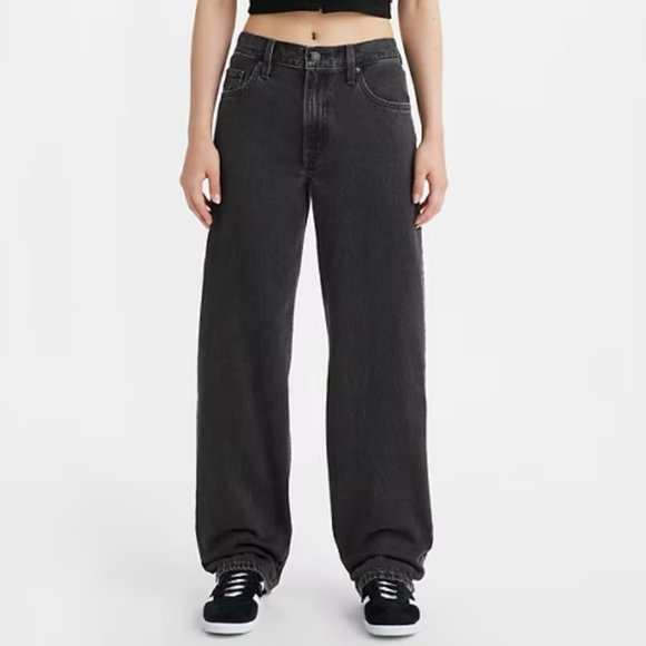 LEVIS DAD JEANS - BLACK - Picture 1 of 4